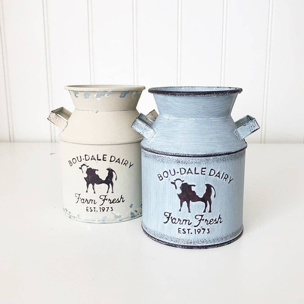 Foundations Decor Decorative Milk Cans