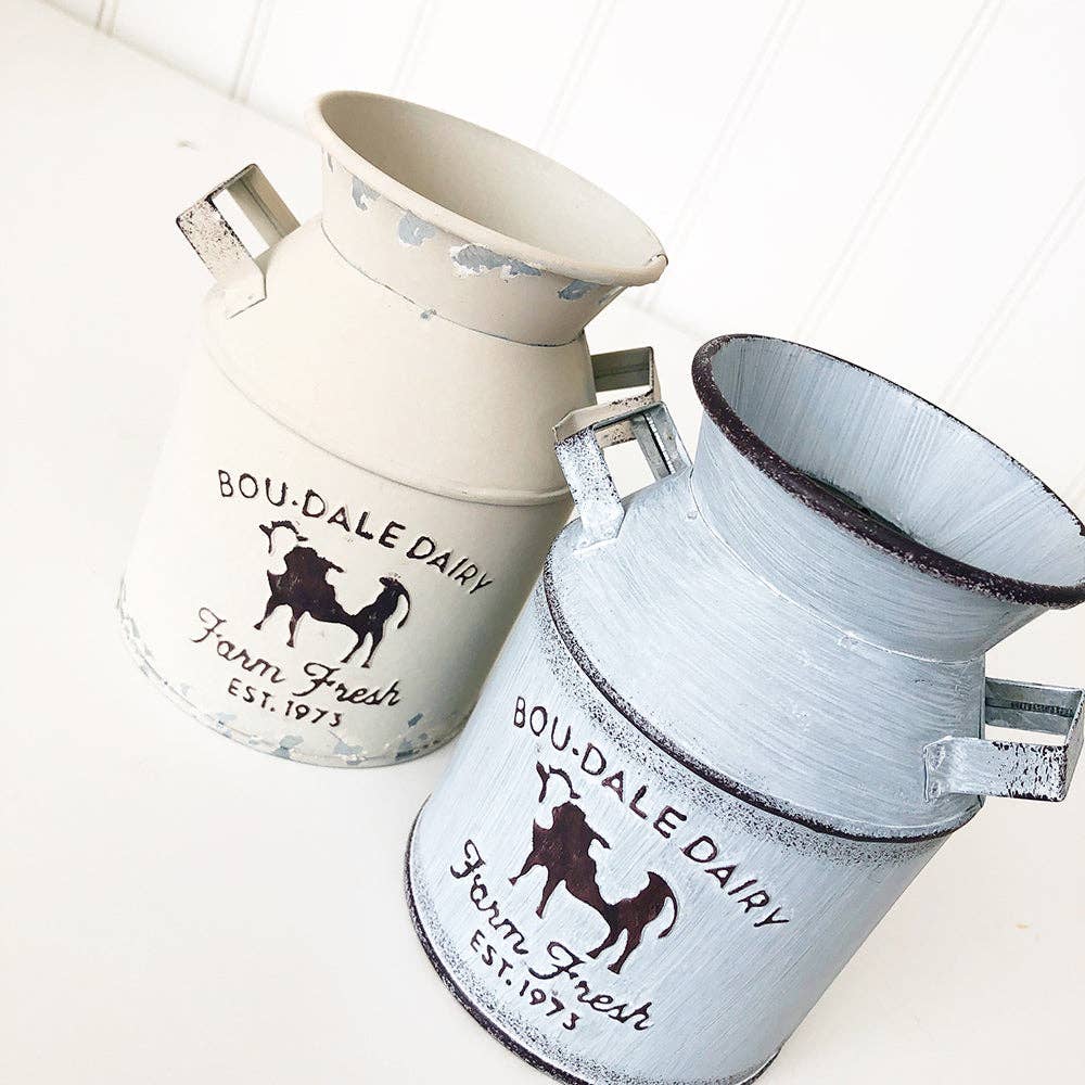 Foundations Decor Decorative Milk Cans